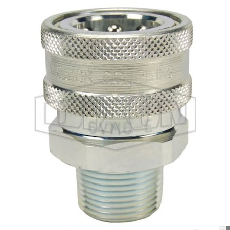Dixon STEEL 3/4 in H-COUPLER, 3/4 in MNPTF 6VM6-E